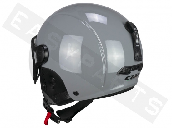 Helmet E-Bike CGM 801A EBI MONO matt grey (shaped visor)